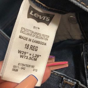 Levi 511 Slim